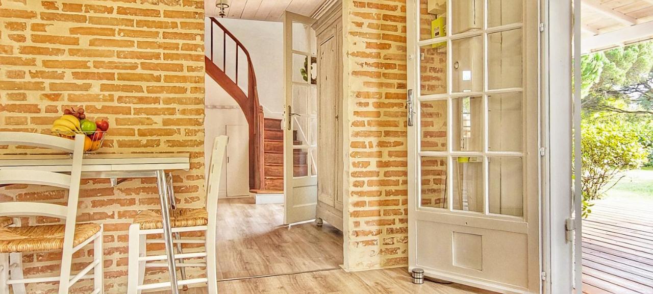 Charmante Maison Dans Les Landes X 10 Avec Piscine Et Salle D Escalade Lue Exterior photo