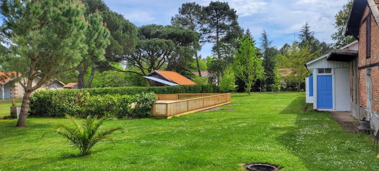 Charmante Maison Dans Les Landes X 10 Avec Piscine Et Salle D Escalade Lue Exterior photo