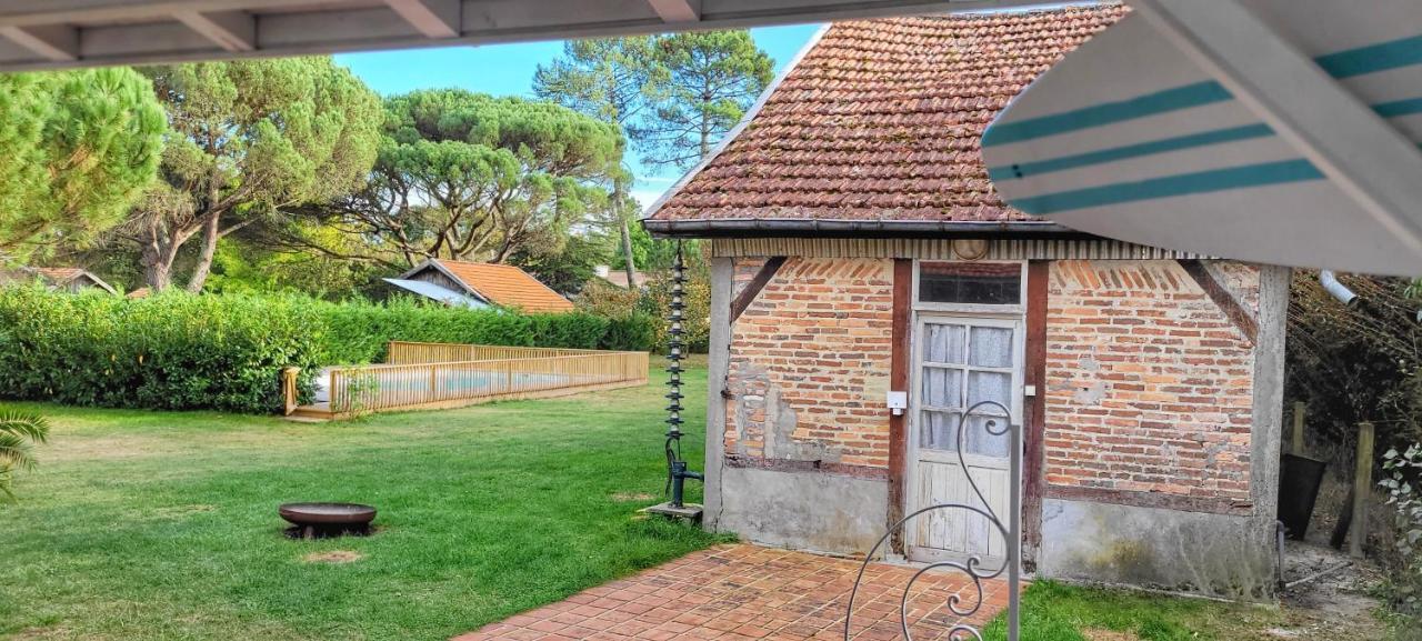 Charmante Maison Dans Les Landes X 10 Avec Piscine Et Salle D Escalade Lue Exterior photo