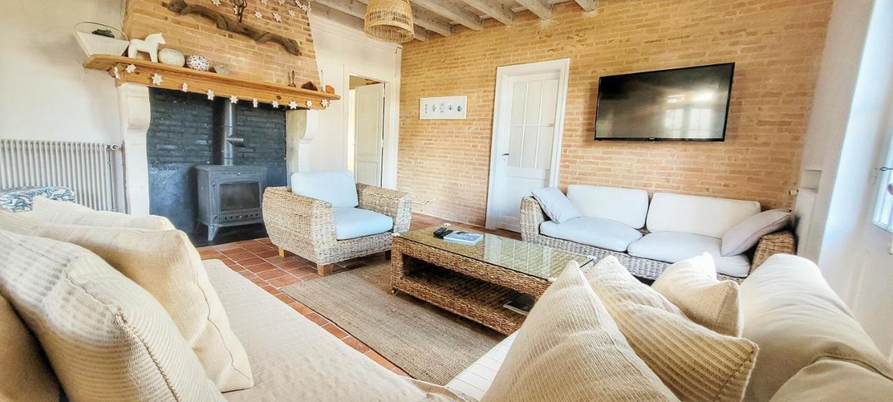 Charmante Maison Dans Les Landes X 10 Avec Piscine Et Salle D Escalade Lue Exterior photo